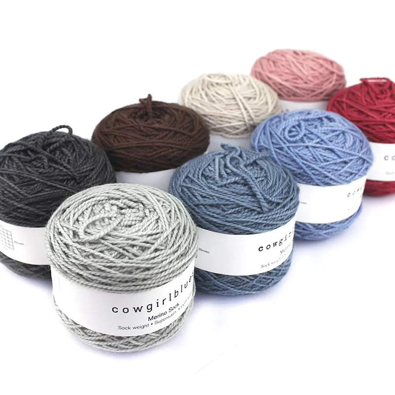 Носки Cowgirlblues Merino 2 шт. ручная краска работа пряжа для шарфа и носков|sock yarn|merino yarndiy