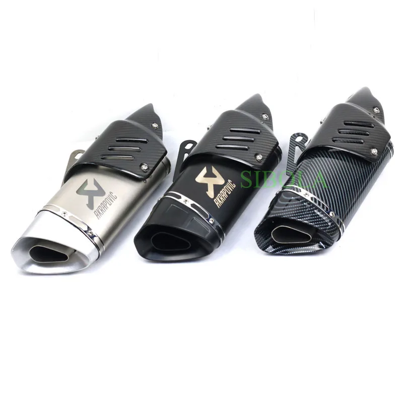 51 мм Akrapovic выхлопная труба для мотоцикла для спортивных гонок, выхлопная труба для грязного велосипеда с DB Killer Для Бенелли NVX155 Nmax CBR600RR