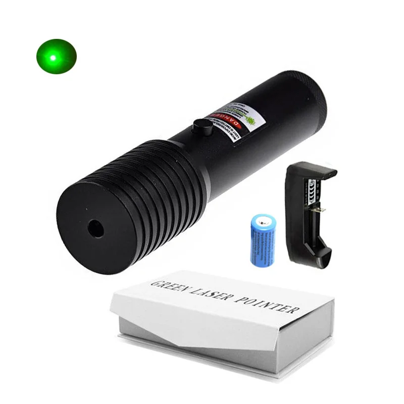 Маленький зеленый лазер указатель высокой мощности 532NM яркая лазерная ручка с