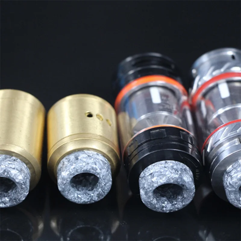 Yunkang Vape распылитель Серебряный капельный наконечник для больших детей, KENNEDY24, GOON, все 810 нити танки мундштук