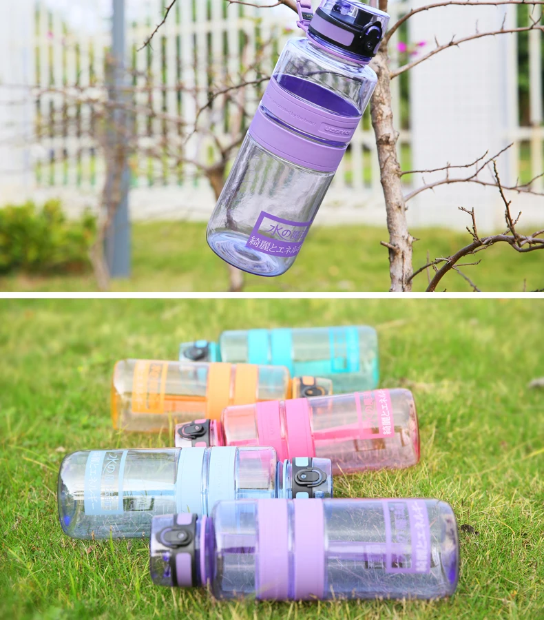 UZSPACE Infuser бутылка для воды флип-топ с герметичной крышкой с одним кликом открытым-нетоксичный BPA бесплатно и экологически чистый Тритан Co-Poly