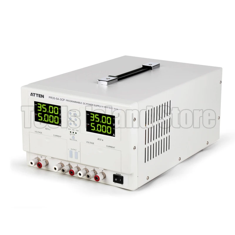 Трехканальный Линейный источник питания постоянного тока ATTEN 220V PR35-5A-3C 5A |