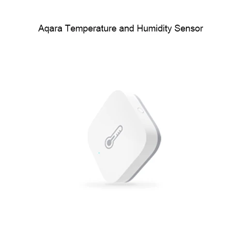 Tempereture sensor Xiaomi Aqara набор умный дом комплекты шлюз концентратор двери окна датчик удара тела датчик беспроводной переключатель датчик воды для Apple Homekit - Цвет: Tempereture sensor