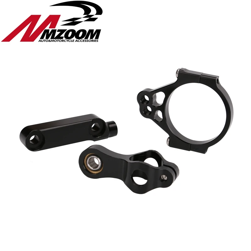 Мотоцикл Алюминий ЧПУ рулевой демпфер + регулируемый Подушки стабилизации