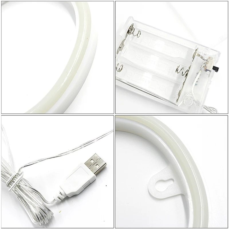 Hinnixy LED USB 0 9 цифры ночные светильники настенные неоновые для детей игрушка юбилей