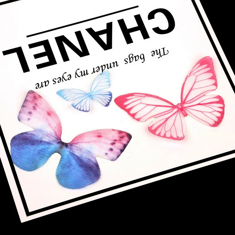 Лидер продаж Высококачественная имитация пряжи в виде бабочки аксессуары для