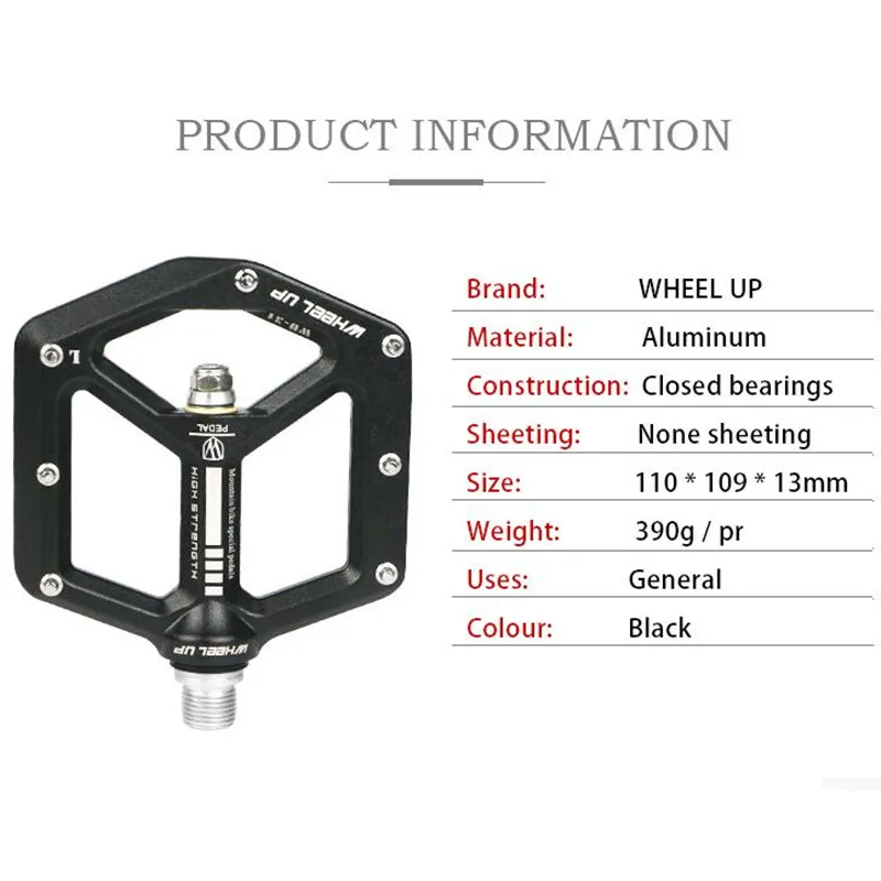 

S13 MTB BMX Bicycle Pedals Aluminum Alloy Body Bike Ultralight Pedals Cycling Closed Bearings Road Bike Mountain Bike Pedal