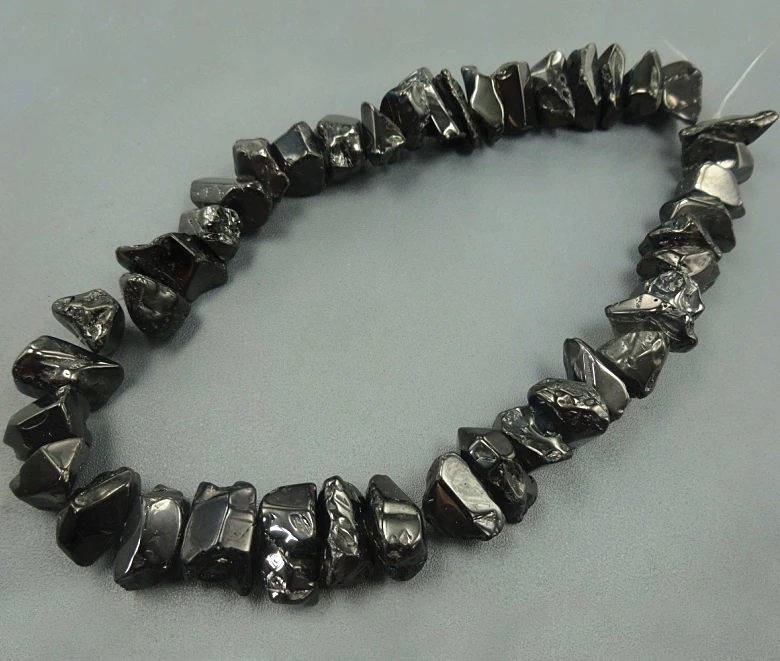 

15.5inch/strand Big Crystal Pillar Finish Black AB Crystal Point Pendants Wholesale Mystic Titanium Necklace Crafts Supplier