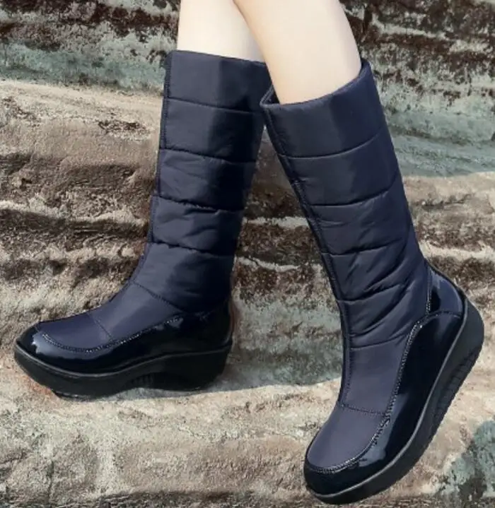 Zapatos Mujer Модная обувь Женские туфли лодочки Sapato Feminino Зимние сапоги для девочек