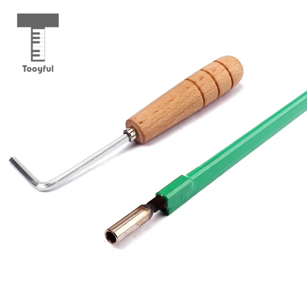 Новинка от бренда Tooyful стальной классический стержень для гитары 375 мм зеленый с