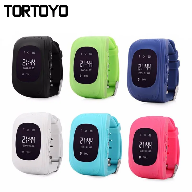 Смарт часы TORTOYO Q50 для отслеживания детей телефон анти потерянный монитор sim карта