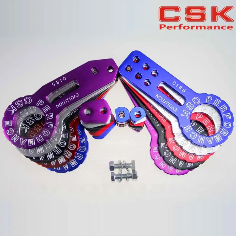 Универсальная анодированная алюминиевая передняя и задняя пара гоночный