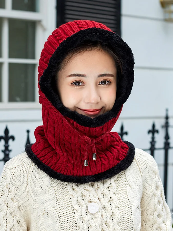 Seioum, новинка, зимняя вязаная шапка, шарф для женщин, Skullies Beanies, зимние шапки для мужчин и женщин, теплая маска, толстая, для девушек, женская шапка, Шапка-бини
