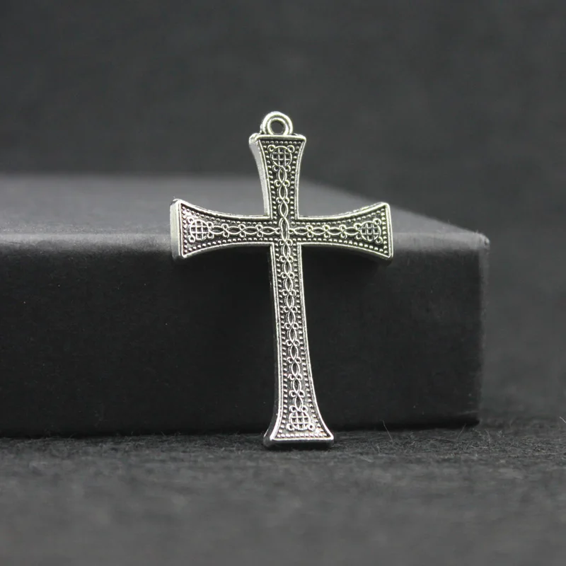 Шарм черный крест с для мужчин и женщин Модный Подарок Томас стиль клуб Fit Ts