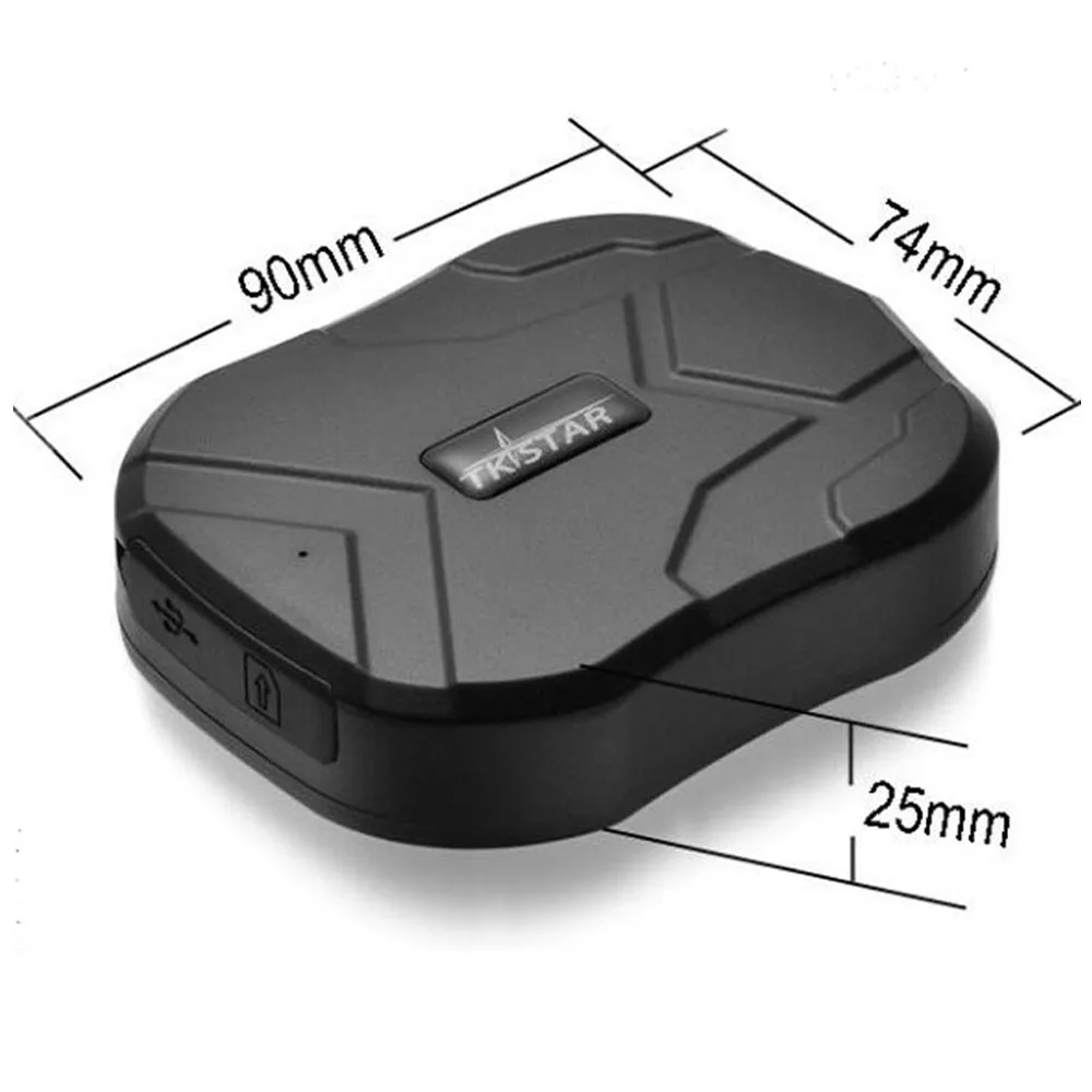 Tkstar tk905 GPS трекер локатор для автомобиля Google Географические карты 5000 мАч длинные
