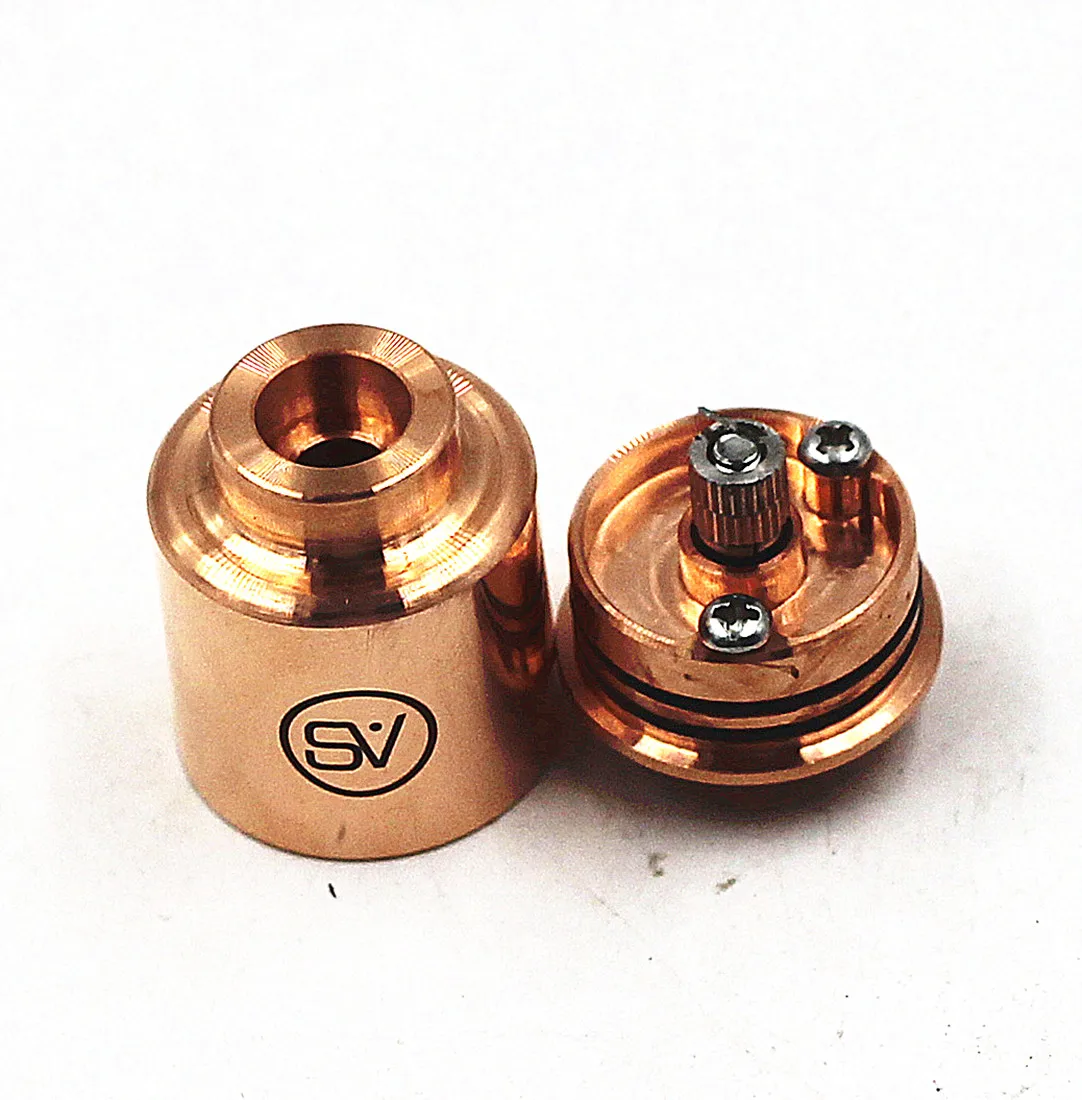 SV RDA 24 мм Ремонтопригодный капельный распылитель DIY нагревательная катушка Vape мех