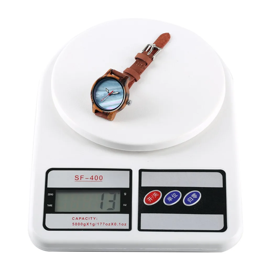 

YISUYA Quartz Watch Fashion Leisure Wooden Watch Leather Band Nuture Lightweight Women WristWatch Simple Dial Relojes Para Mujer