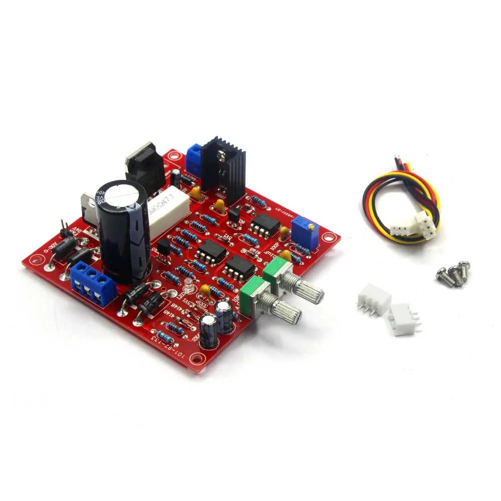 DIY Kit 0-30V 2mA-3A DC Регулируемый источник питания непрерывная Регулируемая защита от ограничения тока