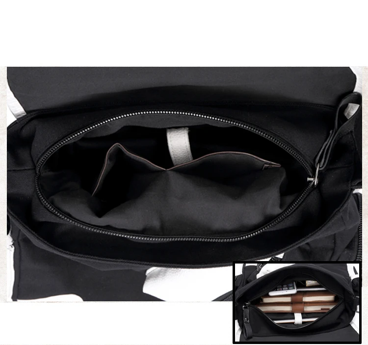 Холщовая Сумка через плечо с принтом Майкла для мальчиков и девочек повседневная