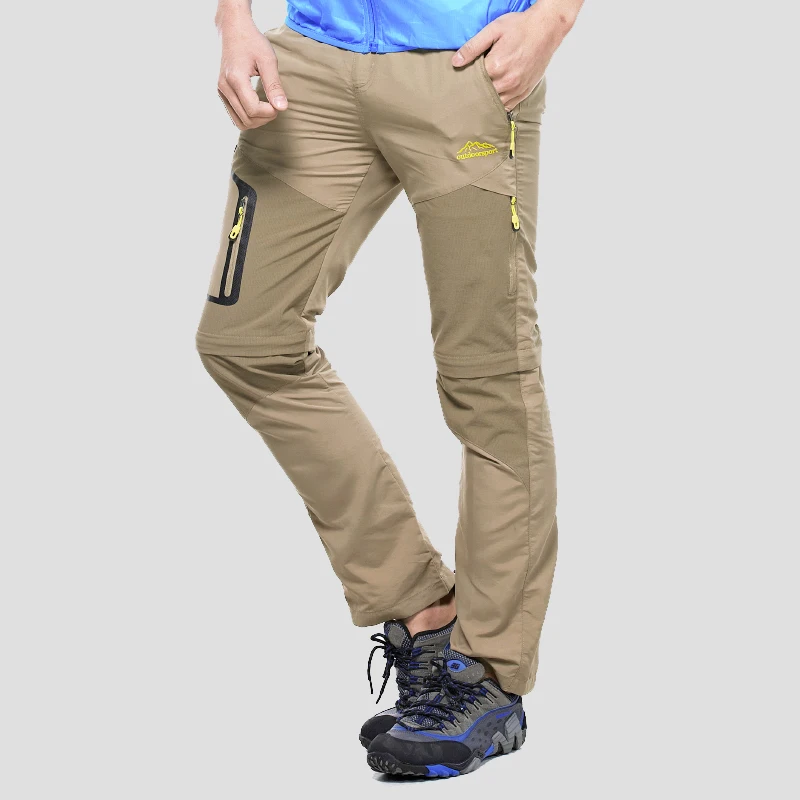 LILL | Съемные быстросохнущие мужские брюки карго 2017 летние тонкие короткие в стиле