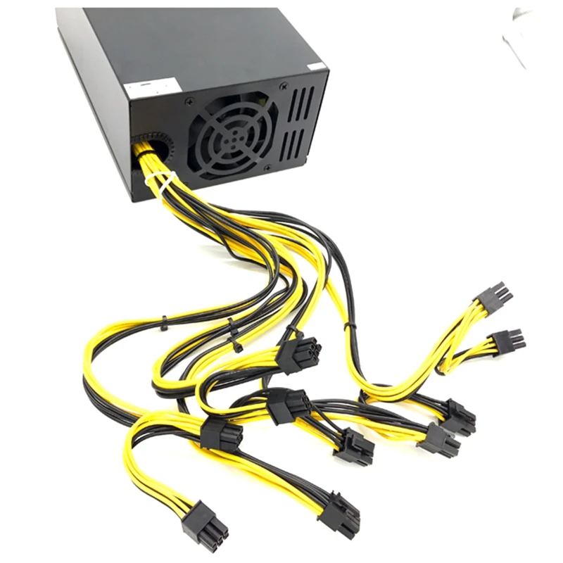 ANTMINER S9 Asic Bitcoin power Supply 12V 1600w mining case antminer S7 L3+ A3 APW3 video card Special Miner psu 90 Gold |