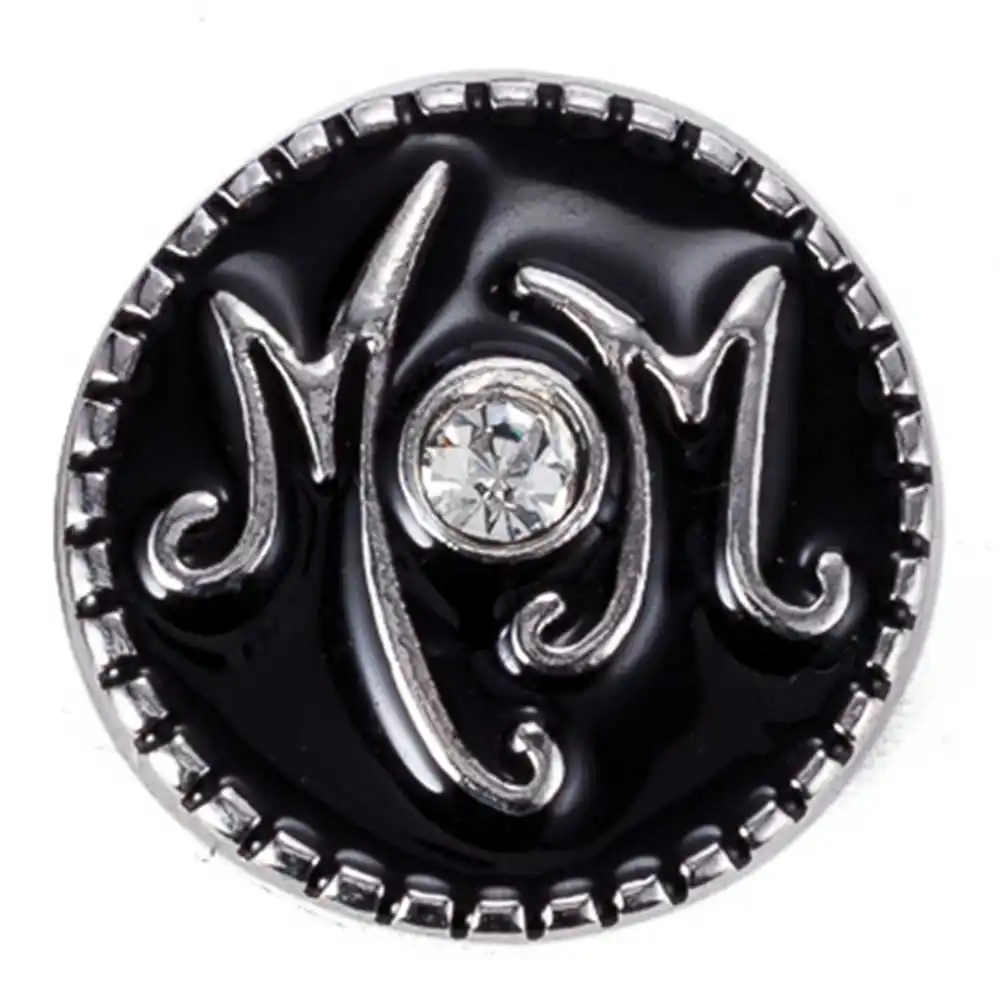 Snap button 18 mm metal snaps for bracelets fit ginger jewelry MOM snap TZ9099|Браслеты с шармами| |