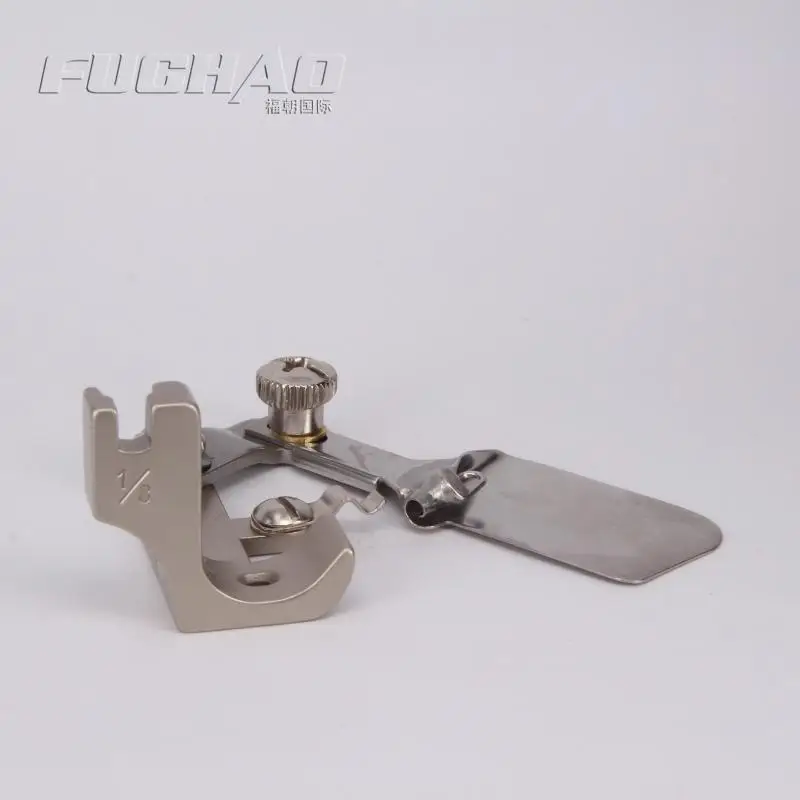 F502 Съемник Лапка, подходит для ткани шифон изогнутые завивки, размер 1/" 3/16" 1/" промышленные швейные машины части