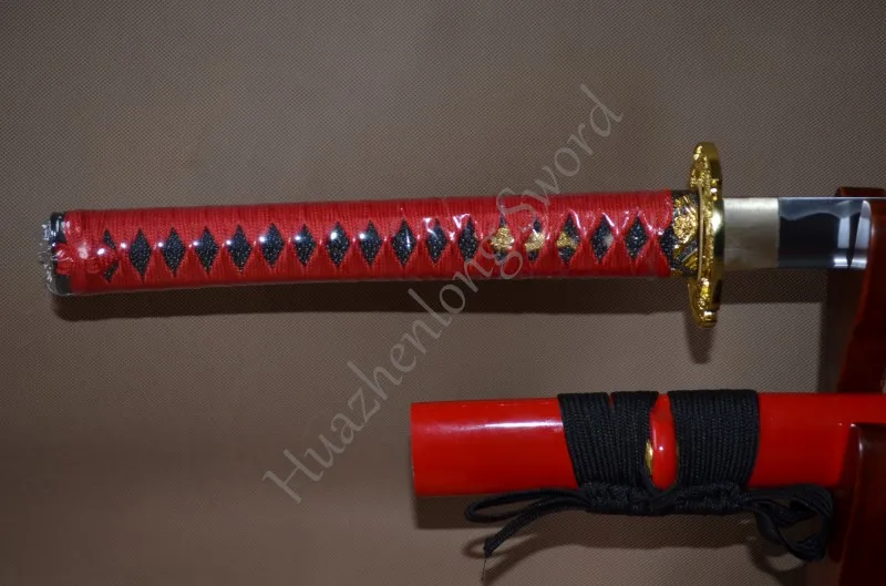 Японский самурайский Катана Dragon 1060 из углеродистой стали металлический нож