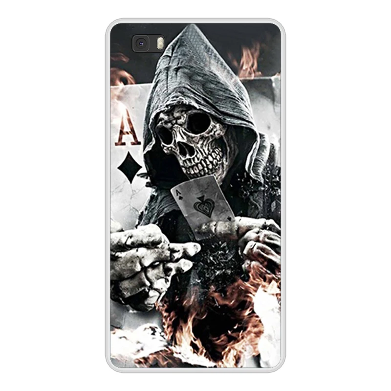 Чёрный матовый PU кожаный флип чехол для Coque huawei P8 Lite чехол силиконовый чехол для Capas huawei P8 Lite ALE-L21 чехол Funda для huawei P8 Lite Крышка - Цвет: Чёрный матовый