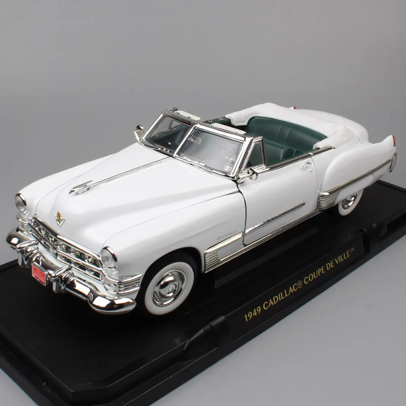 1:18 крупногабаритный классический старый роскошный 1949 CADILLAC COUPE DE VILLE трансформер