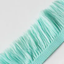 teal 2 ярда 3,5 см полиэстер бахрома отделка розовый кисточкой Кружева Швейные аксессуары для DIY винтаж отделка кисточкой тесьма кружева - Цвет: teal