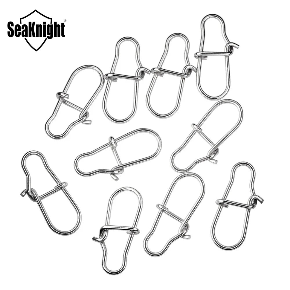 SeaKnight 200 шт Соединительный Вертлюг для рыбалки рыболовные снасти из нержавеющей