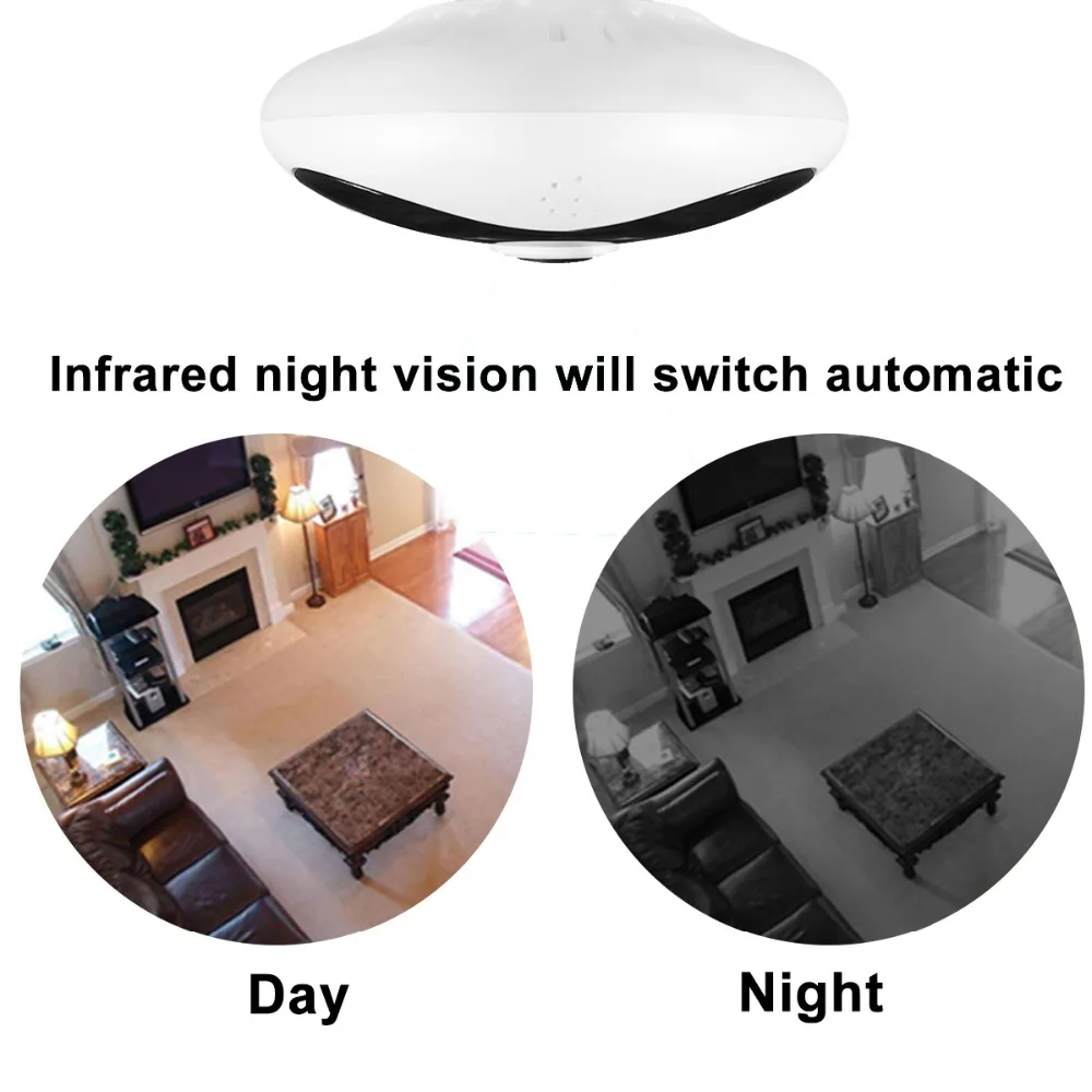 Беспроводная ip камера DAYTECH WiFi HD 960 P домашняя безопасности 360 градусов панорамная
