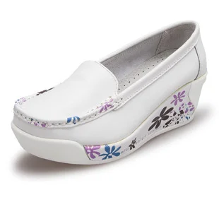 SKYKS Дамской одежды Из Натуральной Кожи Дышащий Кроссовки высокие каблуки девушка