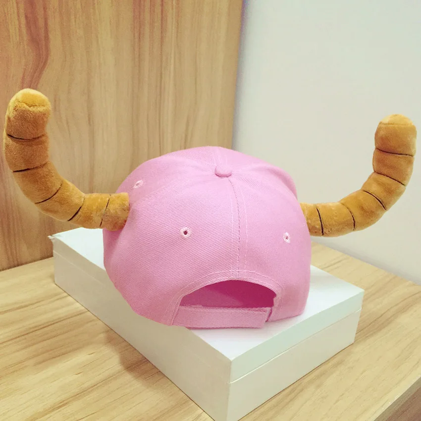 Miss Kobayashi's Dragon Maid Quetzalcoatl Lucoa Cap Cosplay Hat with dragon horns | Costumes