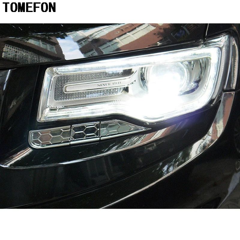 TOMEFON автомобильный серебристый хромированный ABS для JEEP Grand Cherokee 2014 2015 2016 2017