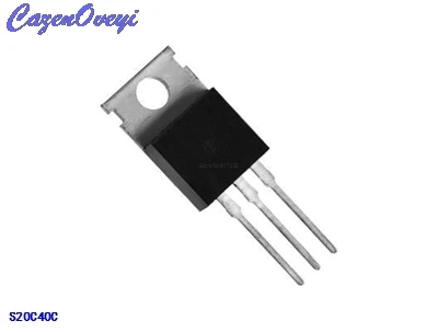 10 шт./лот S20C40C общий катод 20A 40 в Шоттки диод