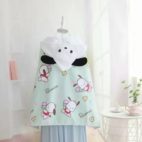 5 Мультфильм Sanrio, Hello Kitty с рисунками из мультфильма «My Melody Cinnamoroll pompurin Little Twin Stars детское банное полотенце халат пляжный халат летняя Одеяло - Цвет: 5