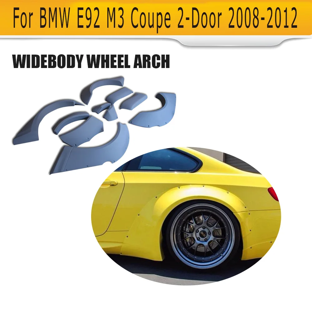 Для BMW E92 M3 Coupe 2 двери 2008 2012 автомобильное колесо крыло осветители крышка