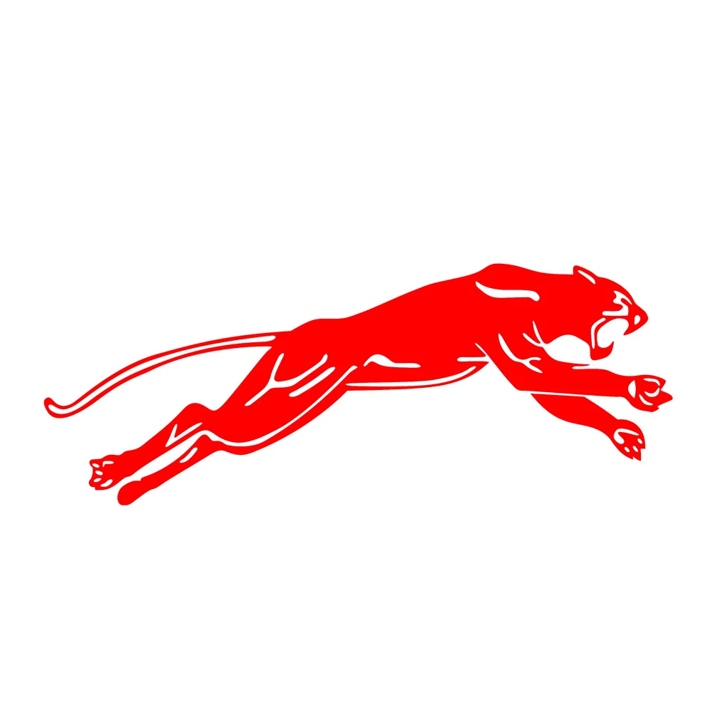 2 шт. леопардовая Автомобильная наклейка пантера водонепроницаемая зеркальная 4