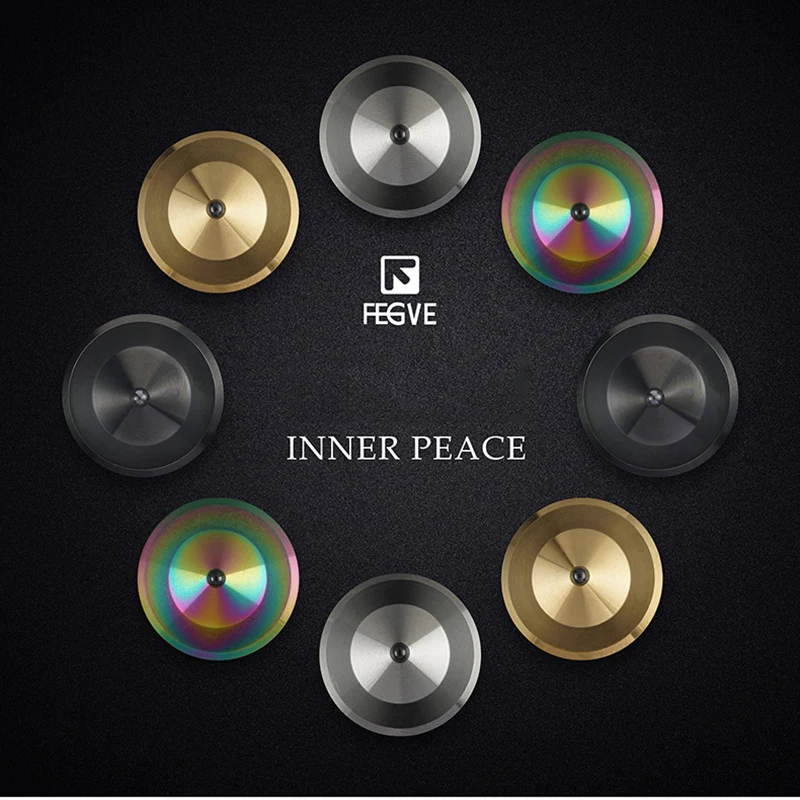 FEGVE Mini Гиро фиджет Спиннер ручные Спиннеры стальные металлические керамические