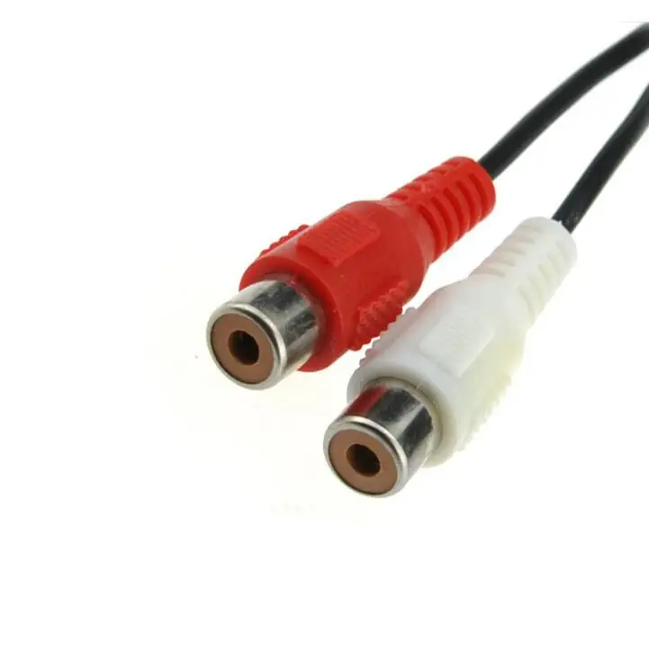 Разъем 3 5 мм стерео разъем к 2 RCA разъем/3 штекер 2RCA аудио Y образный кабель