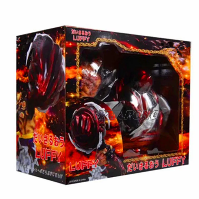 40 см одна штука Обезьяна D Luffy Gear 4 связанных человека статуя куклы игрушки смола