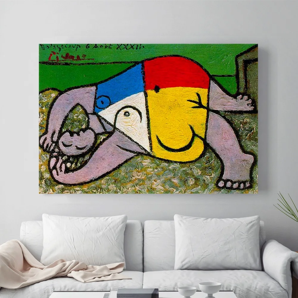 Картина на холсте Пикассо Fat Lady настенный постер с рисунком украшение для комнаты