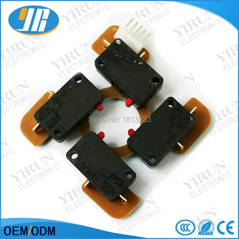 Аркадный джойстик печатной платы с микровыключателем SANWA Тип 5 контактный