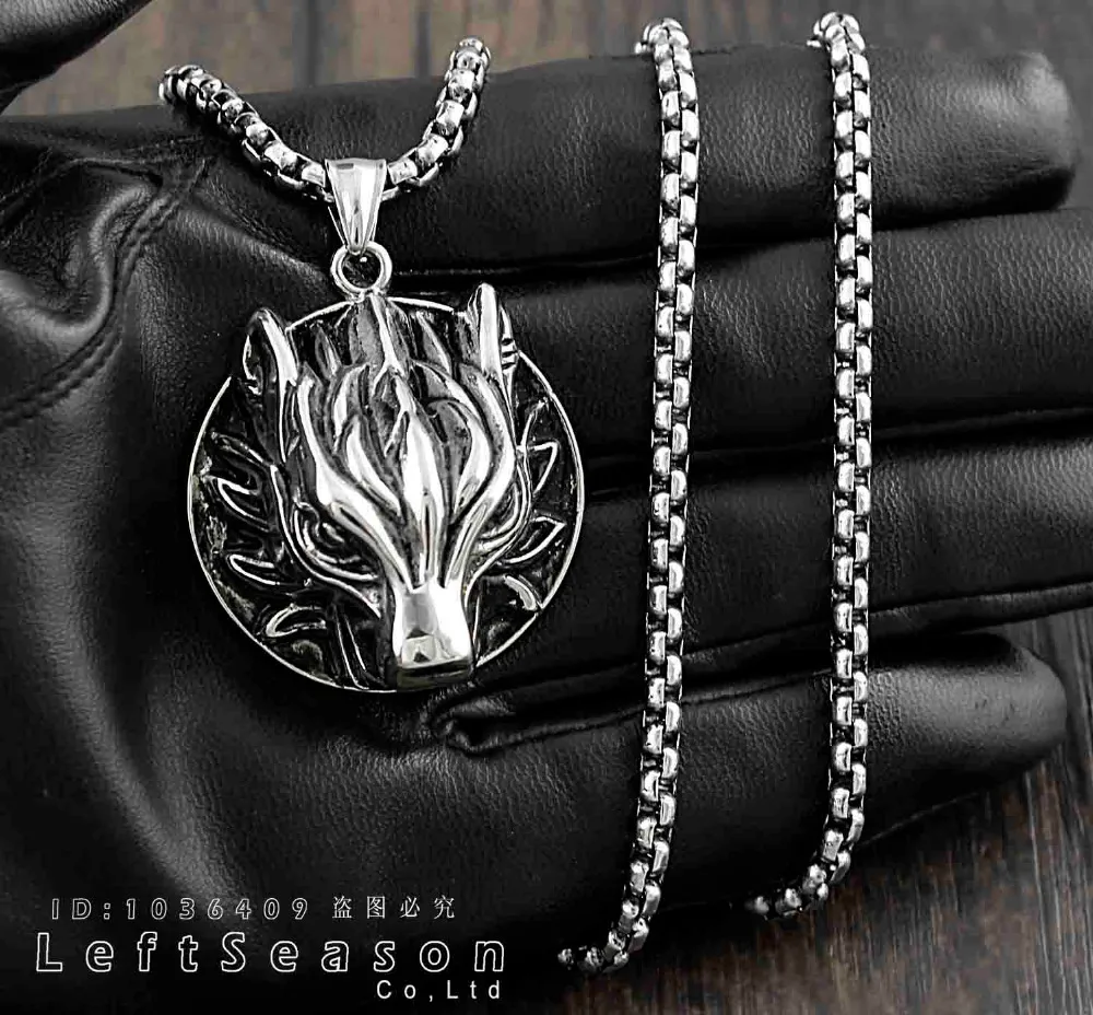 Мужская Нержавеющей Стали 316L Байкер Ожерелье S1 134|necklace pouch|necklace artnecklace statement |