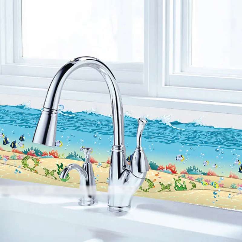 Подводные морские животные наклейка на стену Декор для дома фотообои со