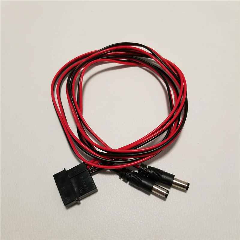 ATX 4Pin Molex к двойному DC 12V & 5V Кабель питания Шнур 18AWG провод для BTC Биткоин майнинга DIY
