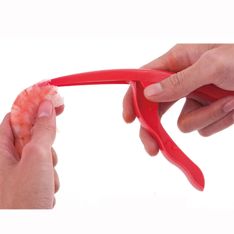 Quick Shrimp Peelers Deveiners Prawn Peeler Peel Device Creative Kitchen Cooking Shell Seafood Tools Easy Use 2017 Knives |