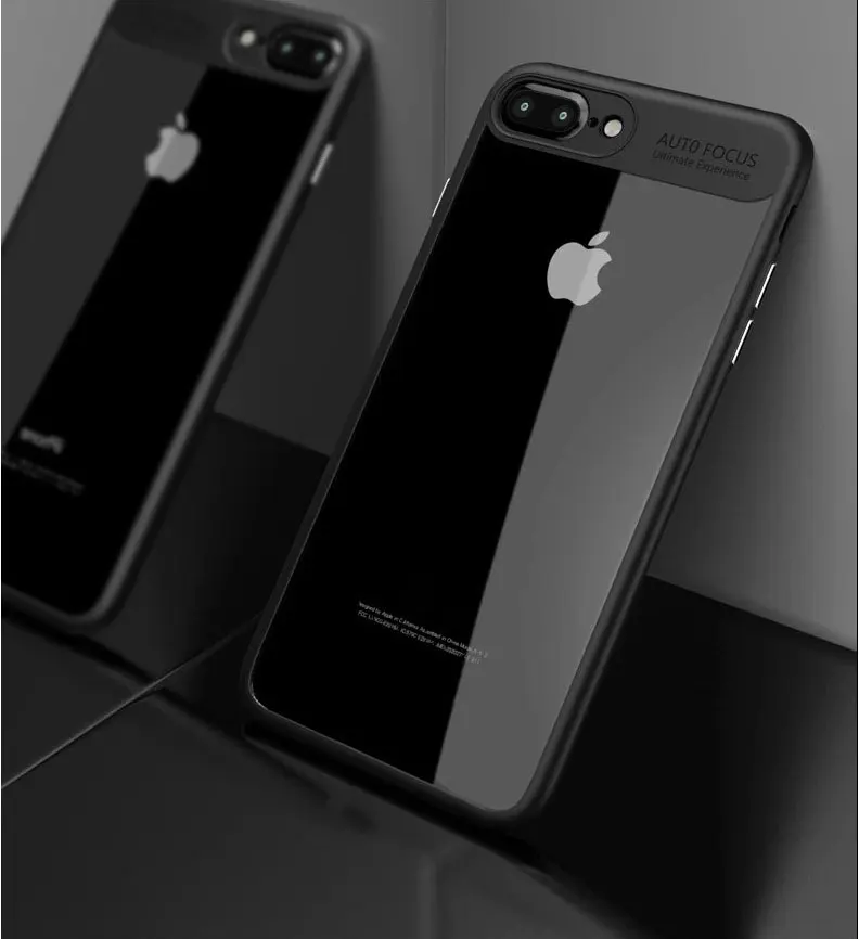 5 xiaohuo для iPhone 7 Чехол Крышка защитная ПК и акриловые прозрачная задняя крышка